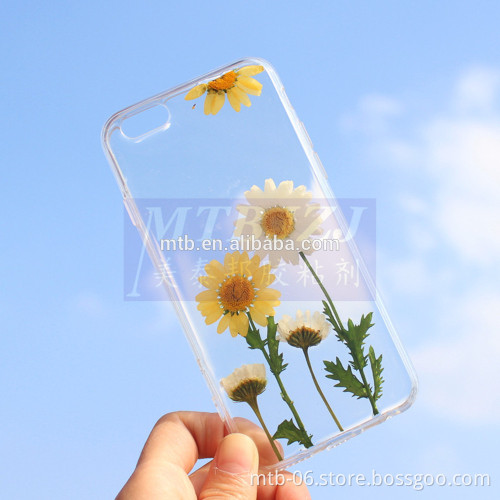 Anti-Scratch AB Glue Adhesive Cover Clear Epoxy Resin Dome Dry Flower Sticker